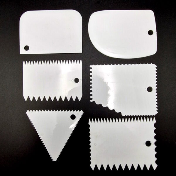 Juego de espátulas plásticas para textura x6 - Image 2