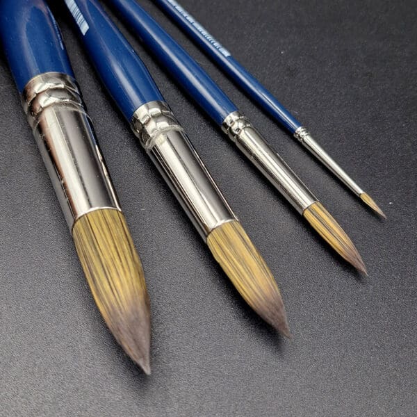 Pincel de nylon redondo Franco Arte largo