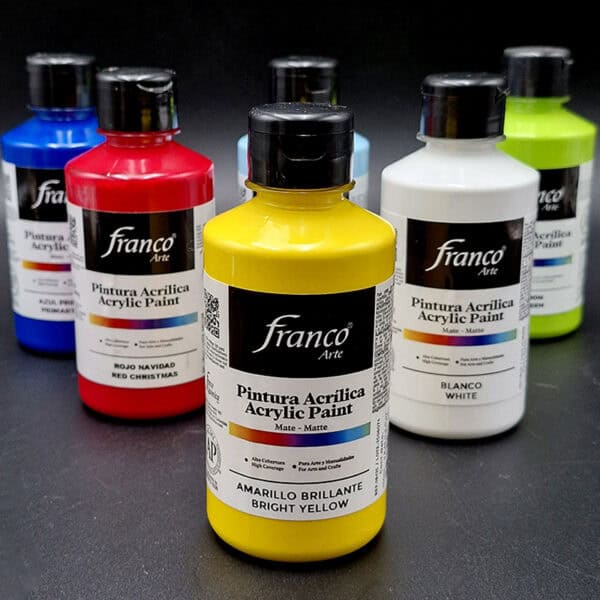 Pintura acrílica Franco Arte 250ml