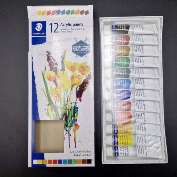 Acrílico Staedtler estuche x12 12ml