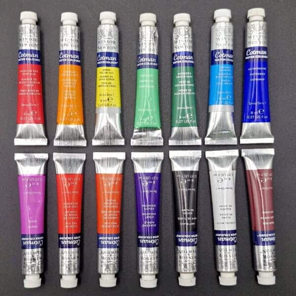 Acuarela Cotman en tubo Winsor & Newton 8ml
