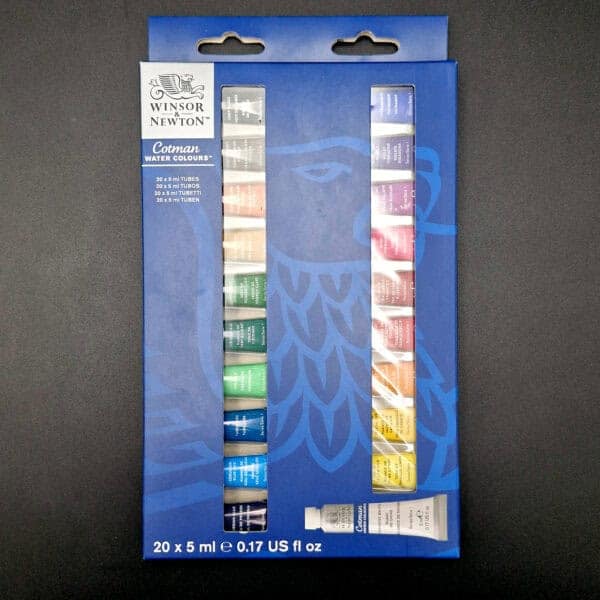 Acuarela Cotman en tubo Winsor & Newton x20 5ml