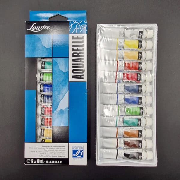 Acuarela Louvre en tubo estuche x12 10ml - Image 2