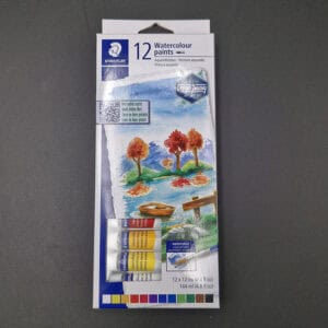 Acuarela Staedtler en tubo estuche x12 12ml