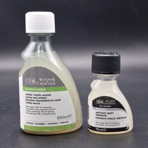 Barniz mate Winsor & Newton