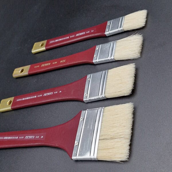 Brocha plana Kangrui de cerda