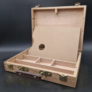 Maletin de madera para pinturas