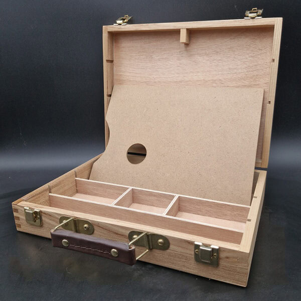 Maletin de madera para pinturas