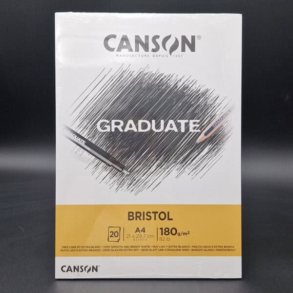 Bitácora Canson Graduate bristol A4
