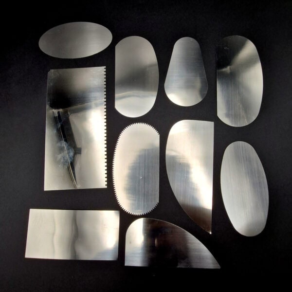 Set de espátulas metálicas x10 - Image 2