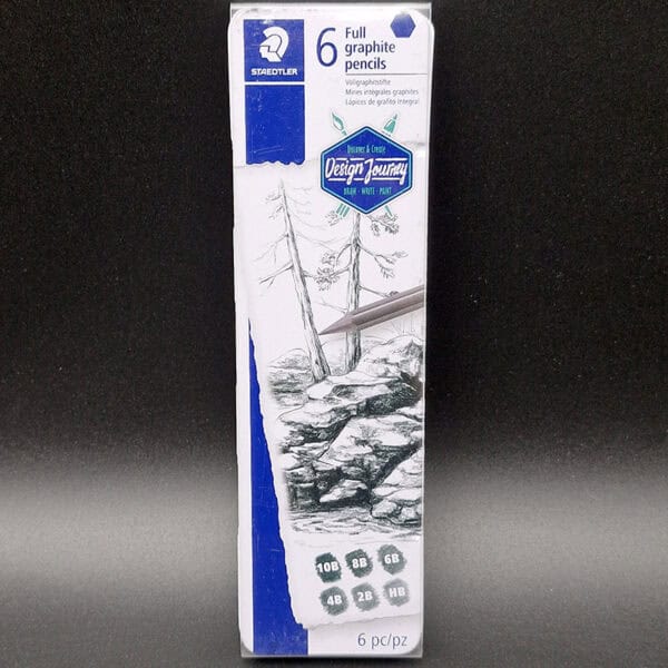 Caja de lapices de grafito puro Staedtler x6