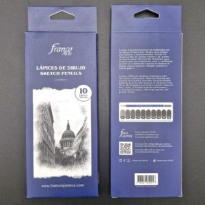 Lápiz académico Franco Arte estuche x10