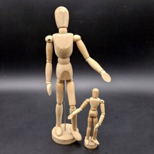 Maniquí de madera para dibujo