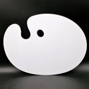 Paleta plana grande para oleo y acrílico