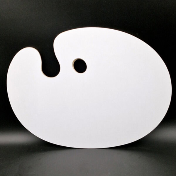 Paleta plana grande para oleo y acrílico