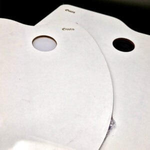 Paleta plana para oleo y acrilico