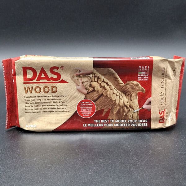Pasta DAS con fibras de madera 350gr