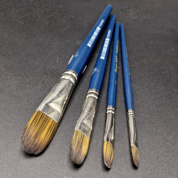 Pincel de nylon lengua de gato Franco Arte corto