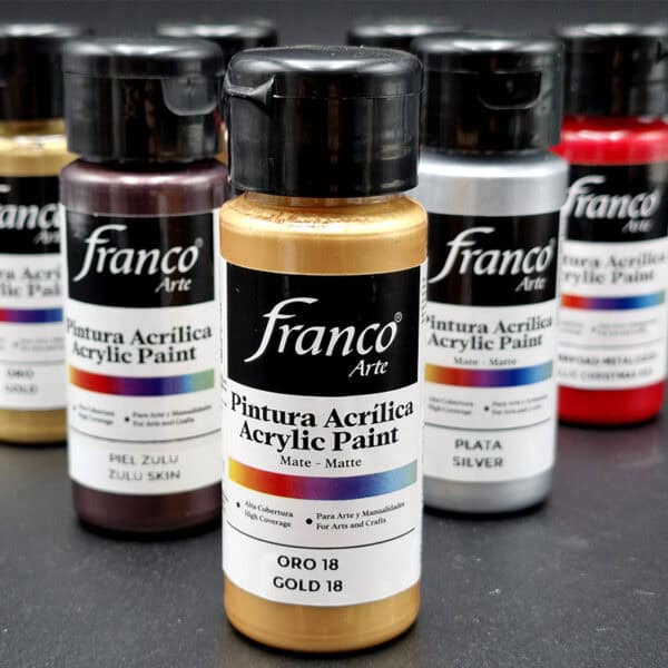 Pintura Metalica Franco Arte 60ml