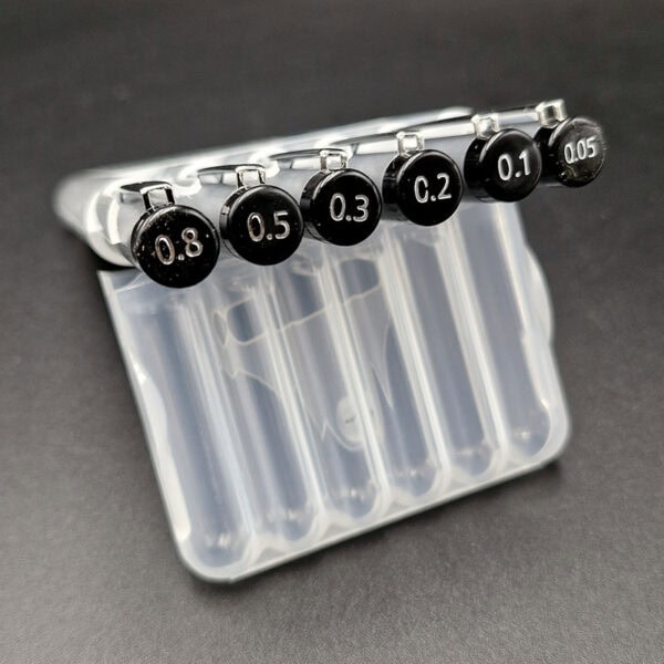 Set de rapidografos negros Staedtler x6 - Image 3