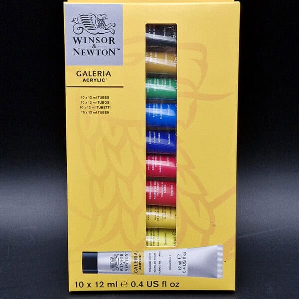 Acrílico Winsor & Newton Galeria x10 12ml