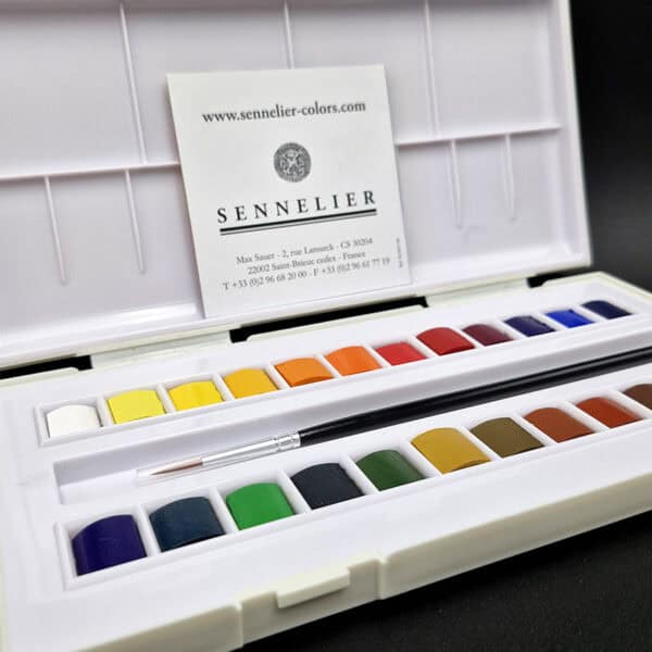 Acuarela La Petite Sennelier en pasta x24 - Image 2
