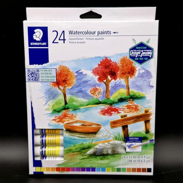 Acuarela en tubo Staedtler estuche x24 12ml