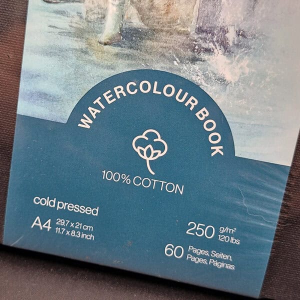 Bitacora para acuarela Hahnemuhle 250gr 100% algodon - Image 2