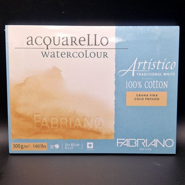 Block Fabriano para Acuarela 300gr 23x30