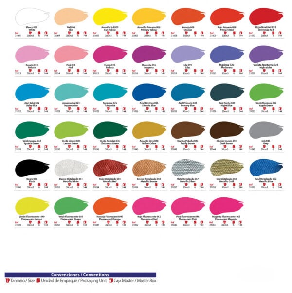 Pintura para Tela Franco Arte 30ml - Image 2