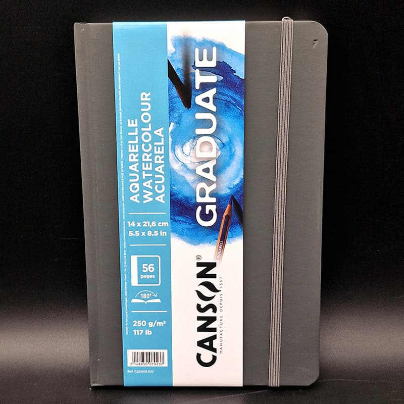 Cuaderno Canson graduate Acuarela 250gr