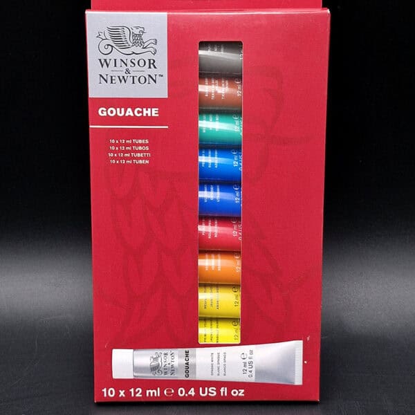 Tempera Gouache Winsor & Newton x10 12ml