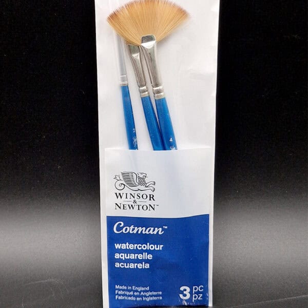 Juego de pinceles de nylon mixto Winsor & Newton x3