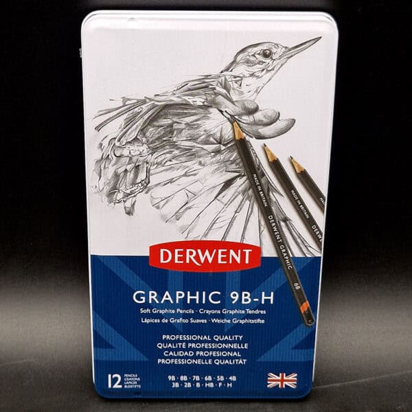 Lapiz Derwent graphic x12