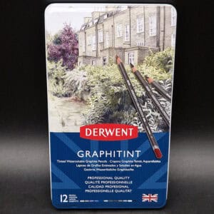 Lapiz graphitint Derwent x12