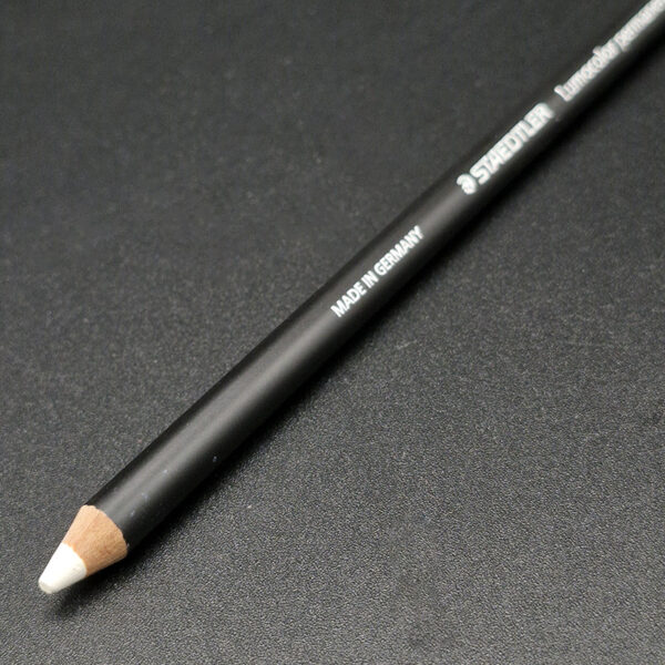 Lapiz graso blanco Staedtler