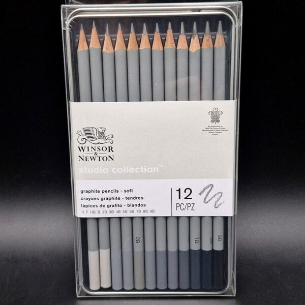 Caja de lapices WInsor & Newton x12
