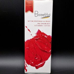 Caja de oleos Bozetto x12 15ml