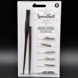 Set de plumas Speedball para dibujo