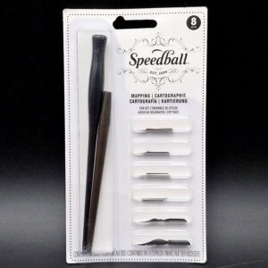 Set de plumas Speedball para Cartografia
