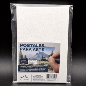 Postales para acuarela Alpen 10 hojas