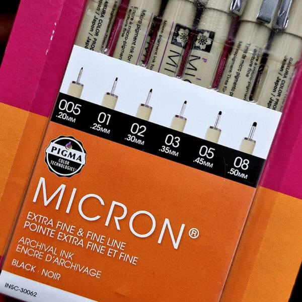 Rapidografo Sakura Pigma x6 - Image 2