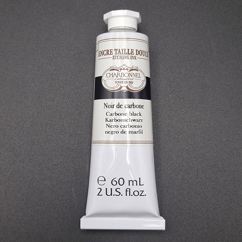 Tinta para grabado Charbonnel Negro Carbón 60ml