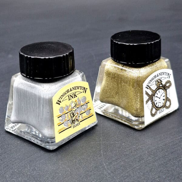 Tinta China metalizada Winsor & Newton 14ml